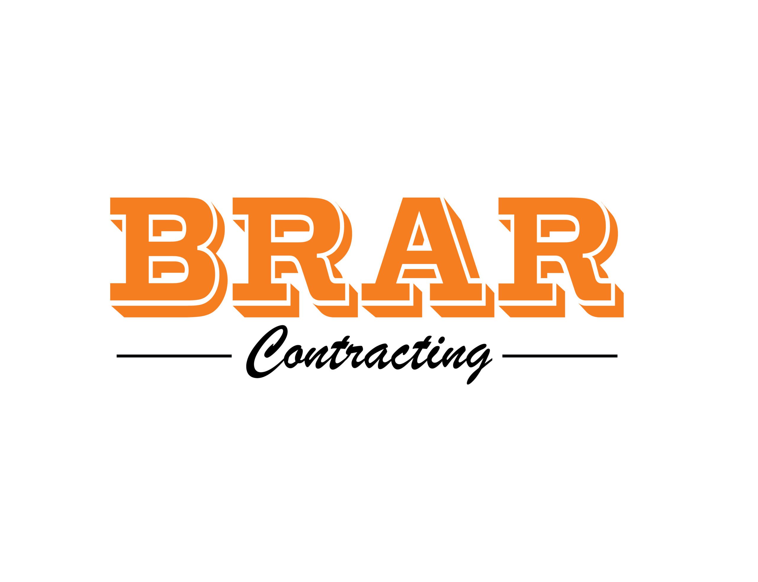 “BRAR Contracting construction and contracting services logo”